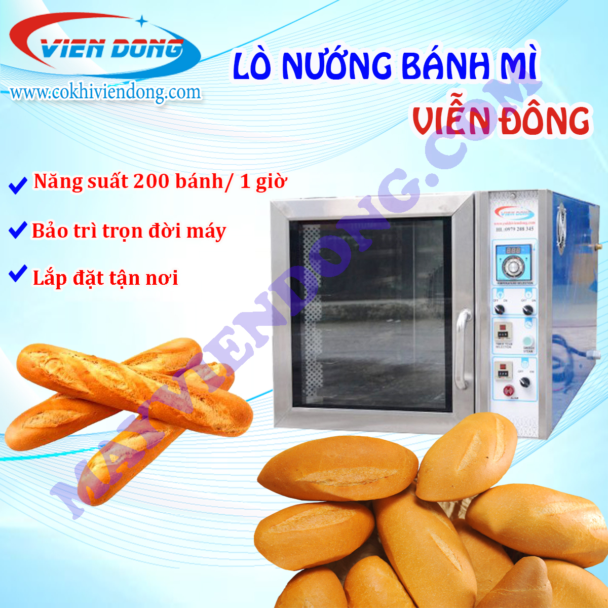 Lợi ích khi sử dụng lò nướng bánh mì