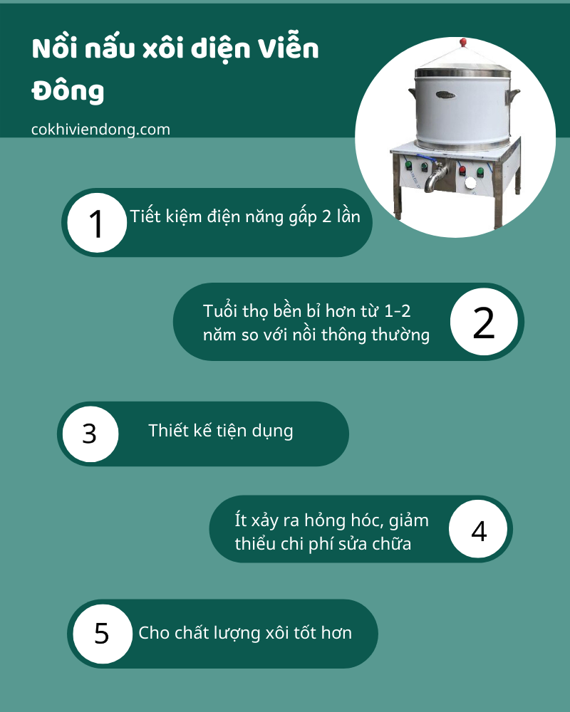 nồi nấu xôi