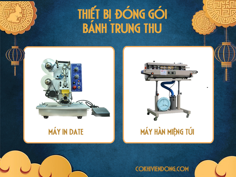 dây chuyền sản xuất bánh trung thu