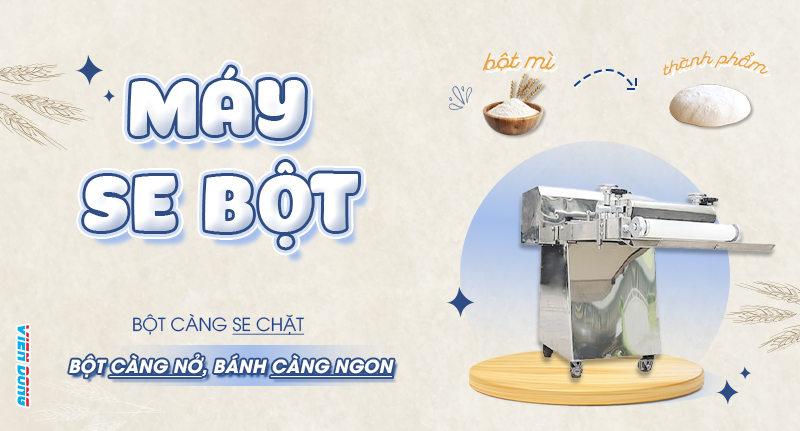 Máy se bột làm bánh