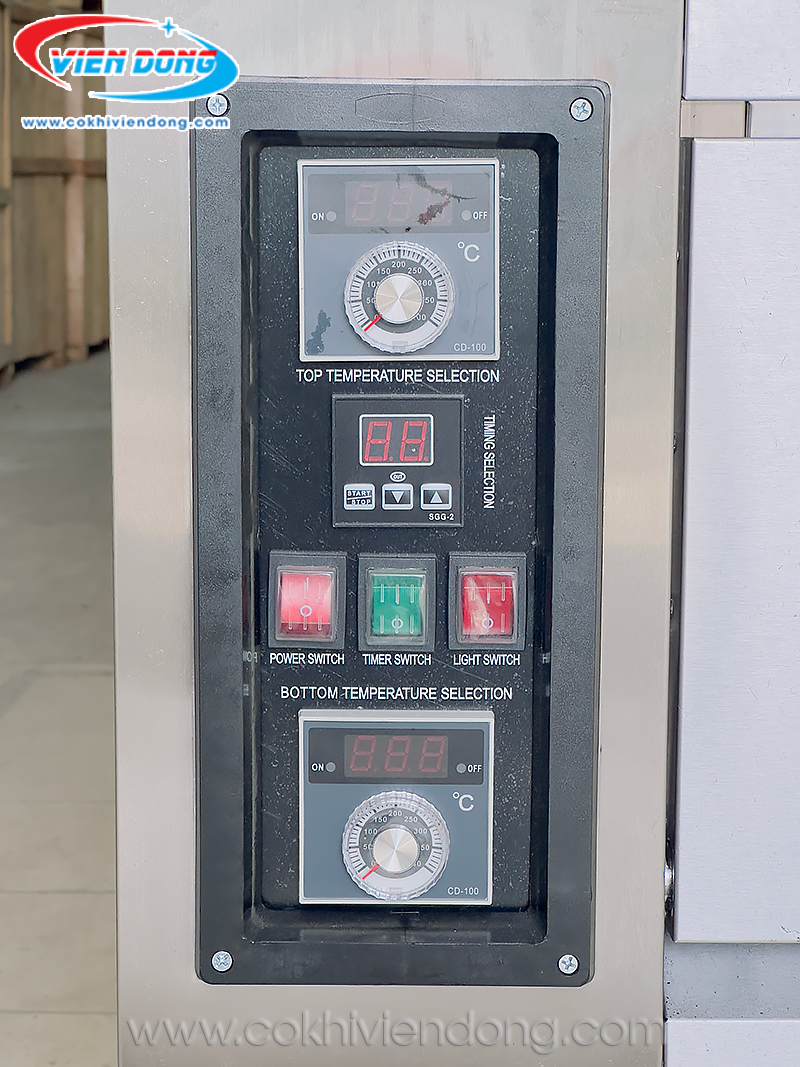 Lò nướng bánh ngọt 3 tầng 9 khay