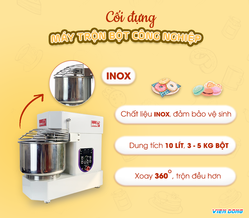 Máy trộn bột công nghiệp 