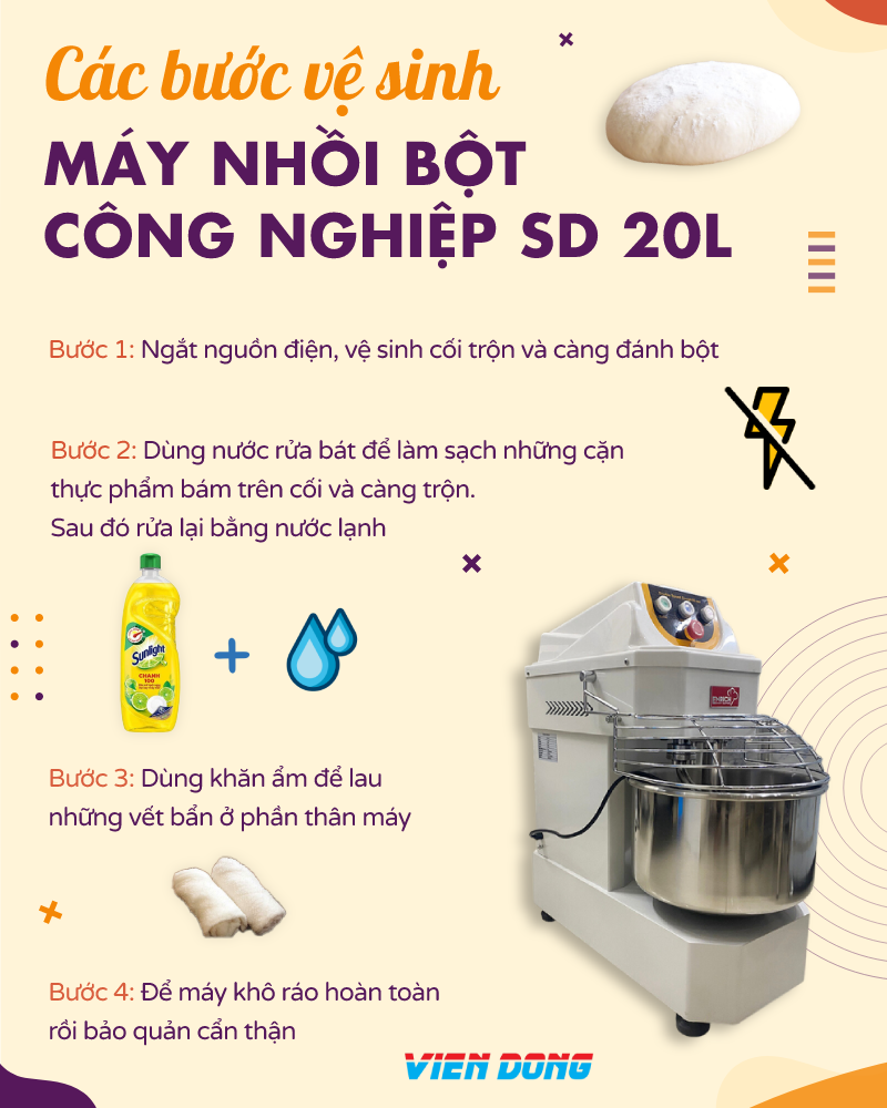 máy đánh bột công nghiệp