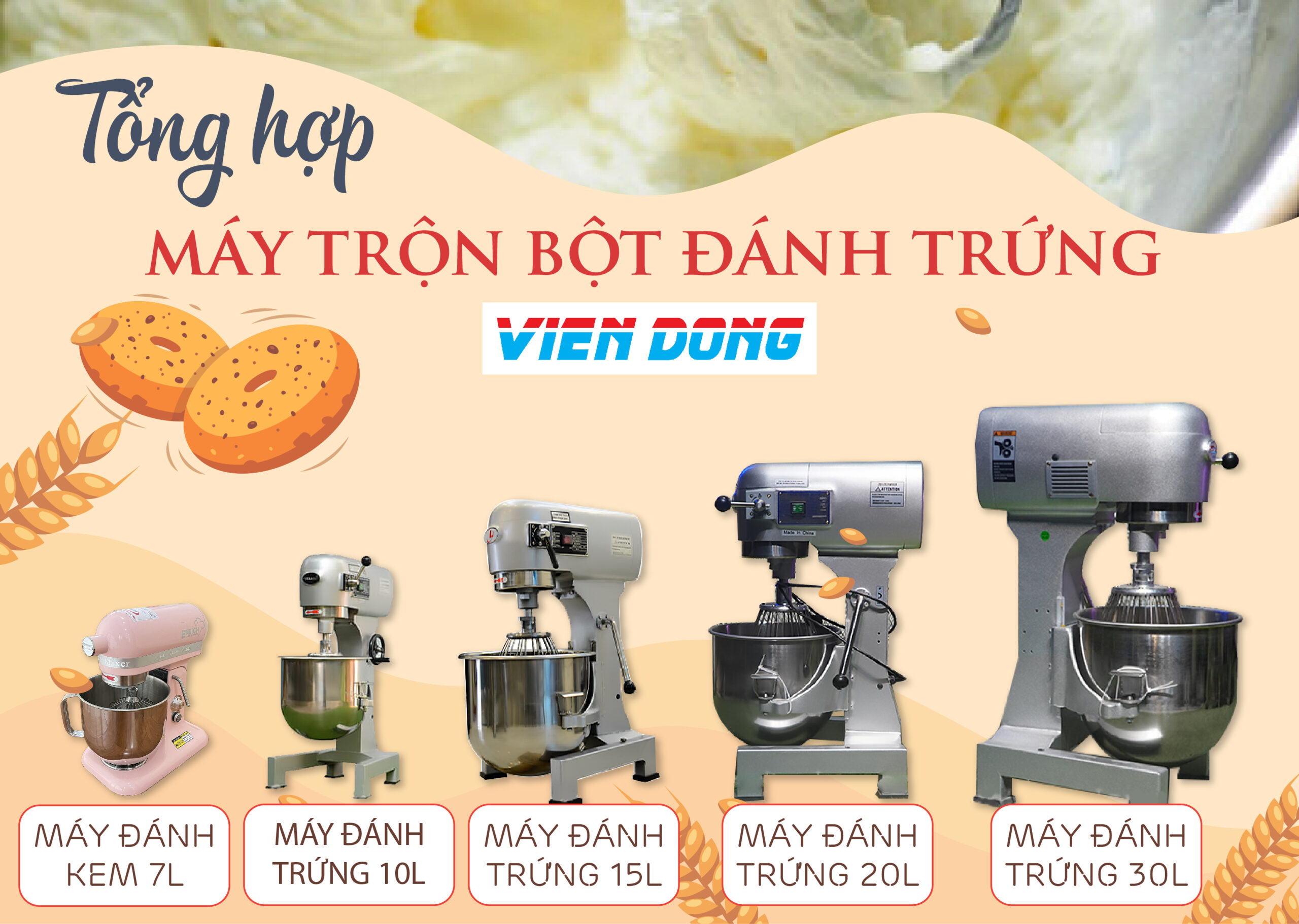 máy trộn bột đánh trứng