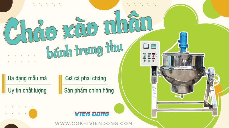 Chảo xào nhân bánh trung thu