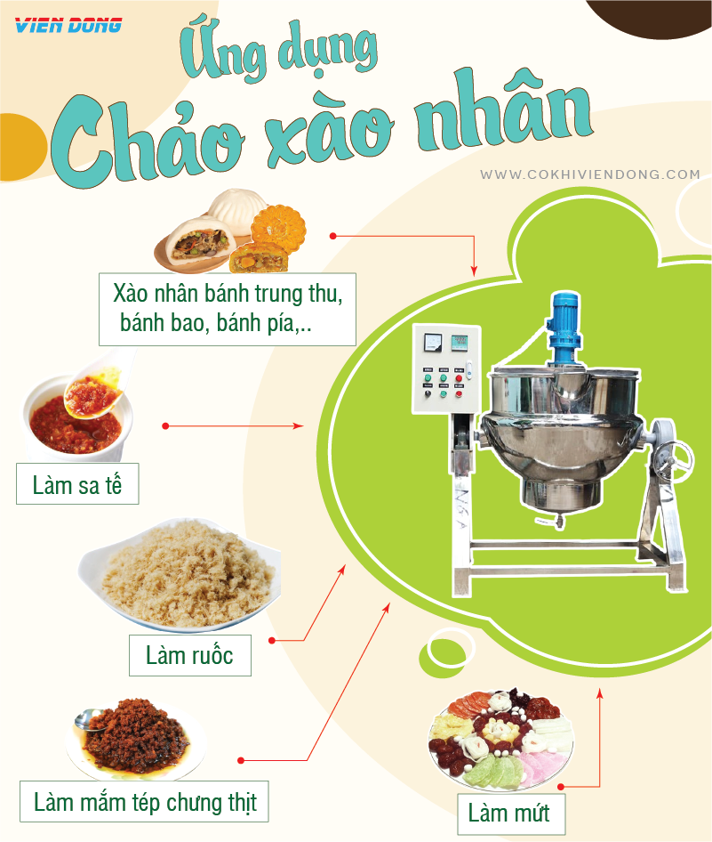 chảo xào nhân công nghiệp 