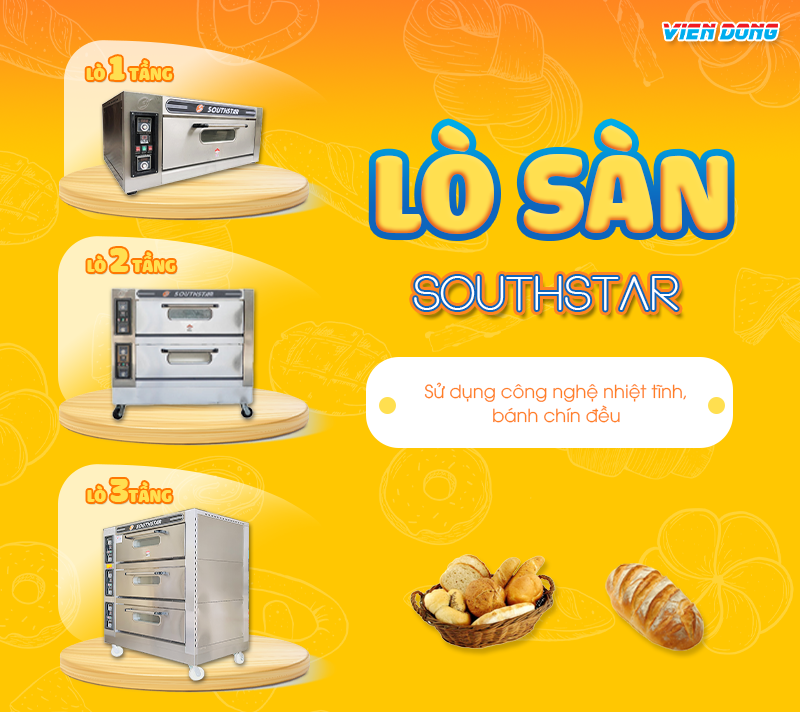 lò nướng bánh chuyên nghiệp