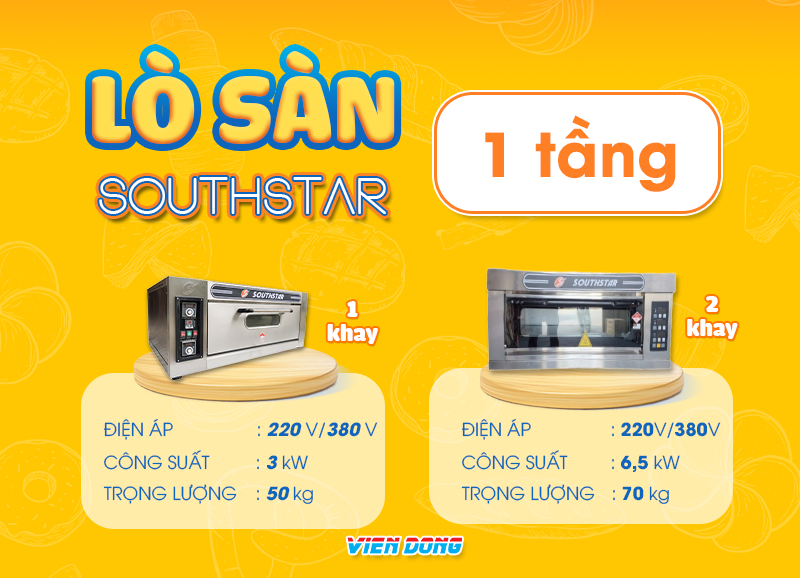 Lò nướng bánh chuyên nghiệp