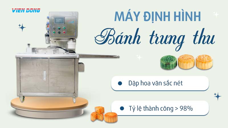 máy định hình bánh trung thu