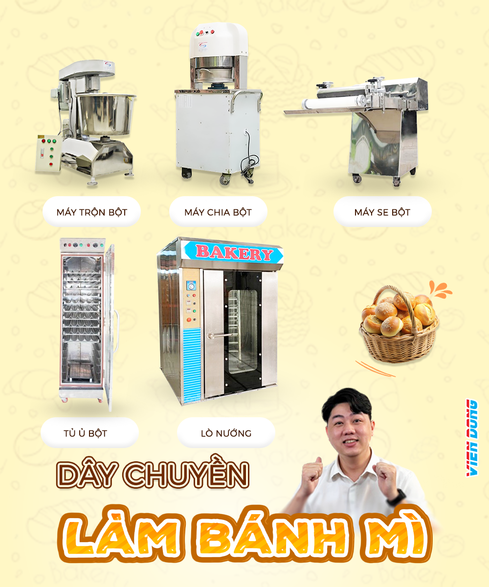 máy nhào bột công nghiệp