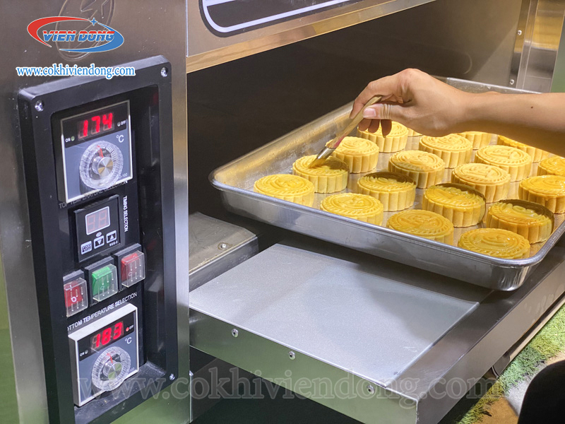 Lò nướng bánh ngọt 1 tầng 2 khay