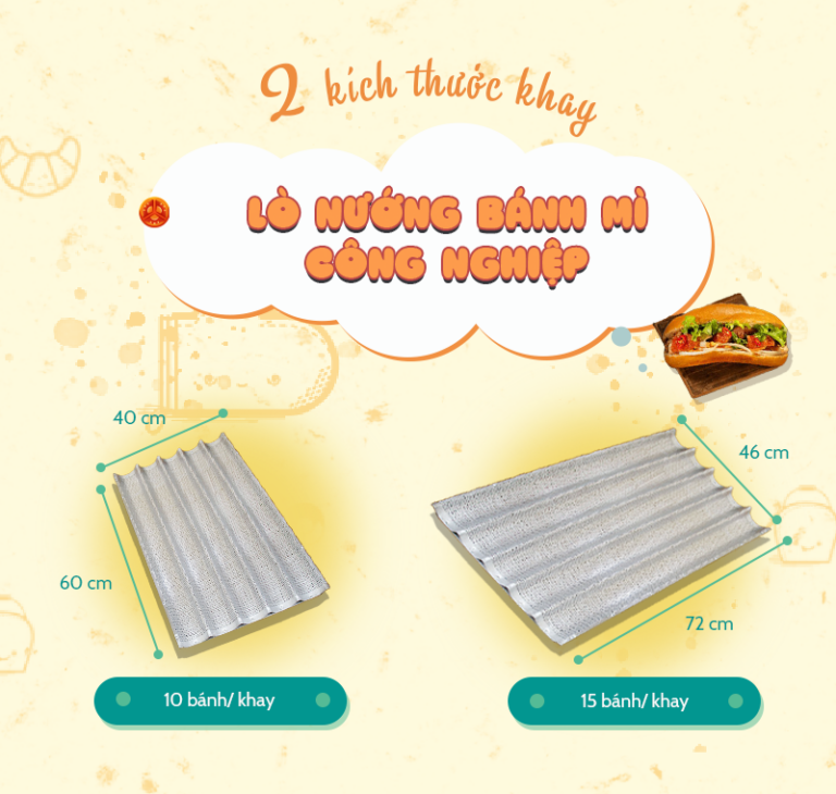 Giá lò nướng bánh mì công nghiệp