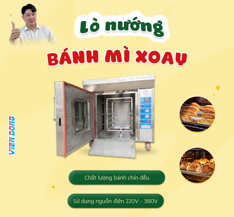 Giá lò nướng bánh công nghiệp